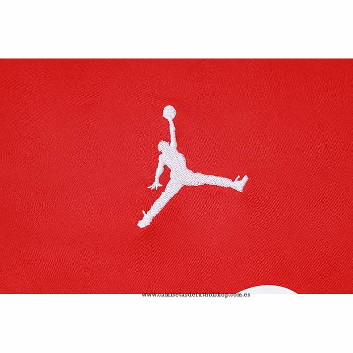 Chandal del Paris Saint-Germain Jordan 24-25 Manga Corta Rojo - Pantalon Corto
